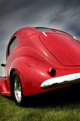 Obraz na płótnie Canvas Red Classic Car