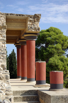 Greece. Knoss palace on island Crete
