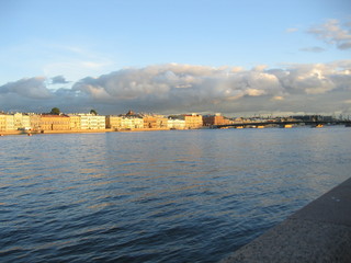 Fototapeta premium Quay in St.-Petersburg