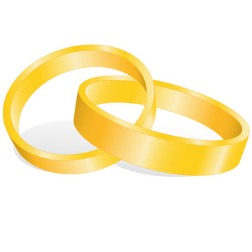 goldene Eheringe
