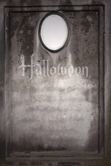 Old blank Halloween gravestone