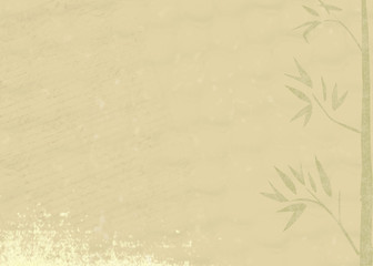 Grunge bamboo background with space for text or image