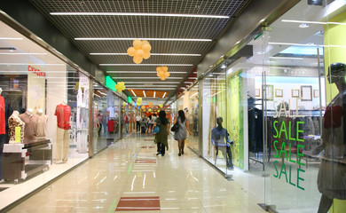 corridor In mall