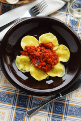 Ravioli di magro - Primi Toscana