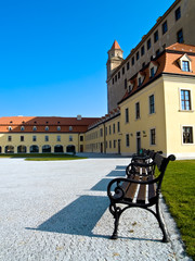 Obraz premium Castle of Bratislava on top of the hill