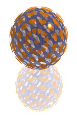 heart glas ball