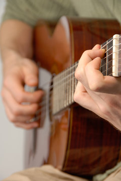 Classical guitar practise