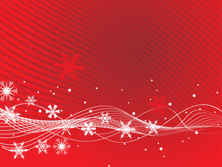 christmas wave background