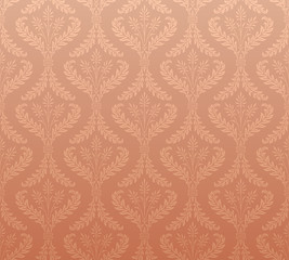 Seamless Damask Wallpaper