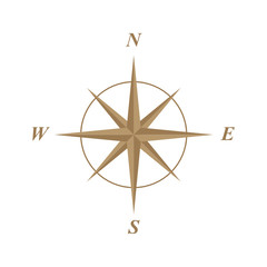 compass rose illustration