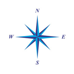compass rose illustration
