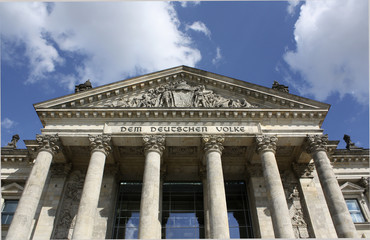 Fototapeta premium Berlin - Reichstagsgebäude