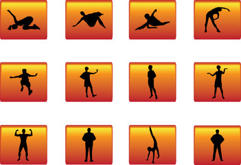 Set people. Vector. Similar images can be found in my gallery.