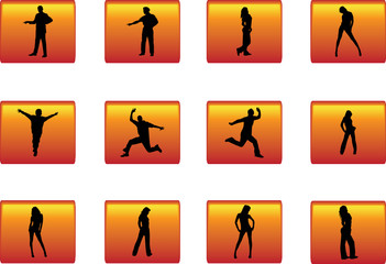 Set people. Vector. Similar images can be found in my gallery.