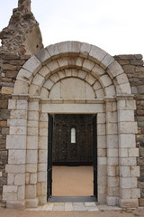 entrée et porte romaine