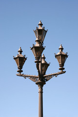 Fototapeta na wymiar trditional street lamp