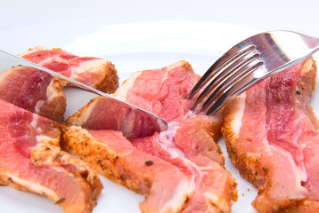 bacon slices