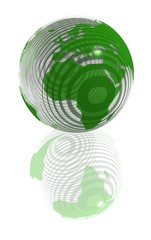 green globe africa/europa