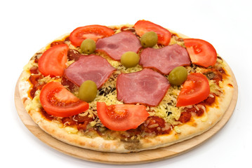 pizza in nahaufnahme
