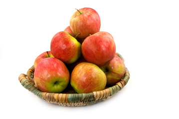 Äpfel im Korb