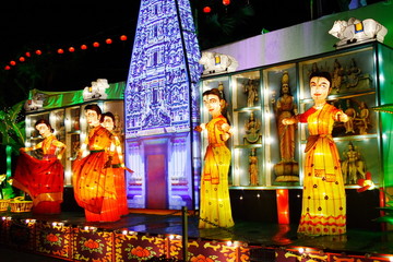 Lantern Performance (India Dancer)