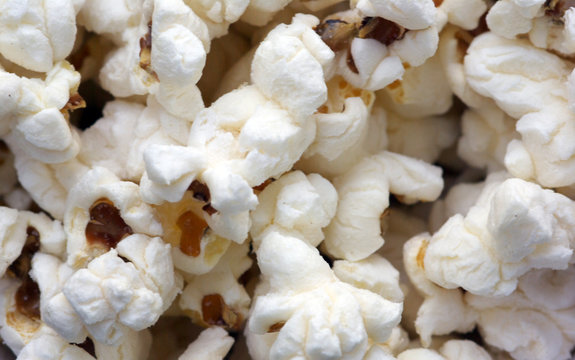popcorn closeup background
