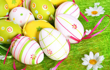 Painted Easter eggs