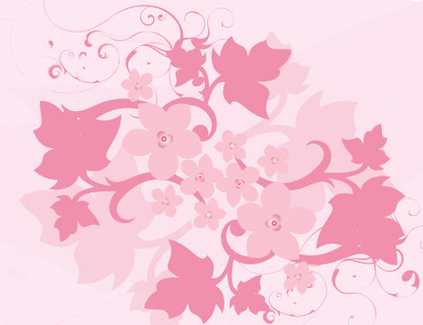 floral rose antique