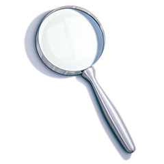 Loupe en aluminium
