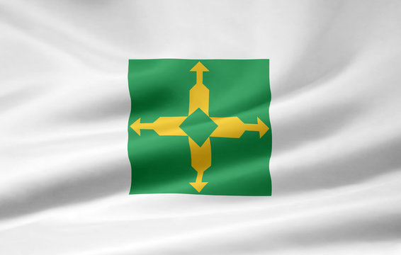 Flagge von Distrito Federal - Brasilien