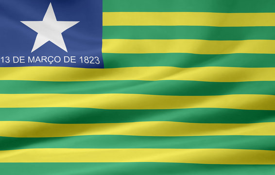 Flagge von Piaui - Brasilien