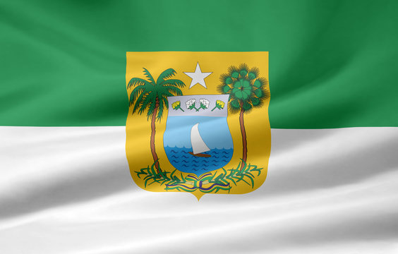 Flagge von Rio Grande do Norte - Brasilien