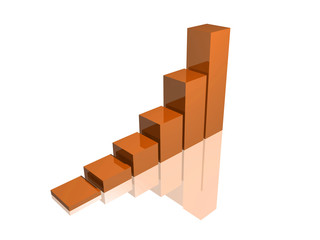 Fototapeta premium success graph