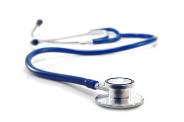 stethoscope isolated on white background