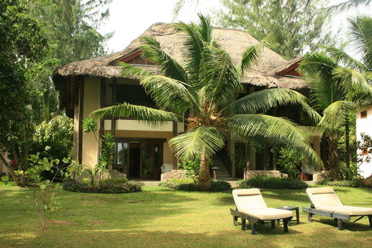 Villa du lemuria aux Seychelles