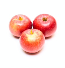Fototapeta na wymiar Apples isolated on white for your design