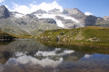 Fototapeta na wymiar Bernina Glacier