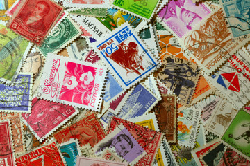 Stamp Background