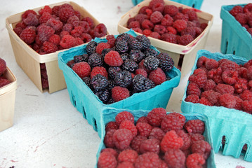 Berries In Boxes