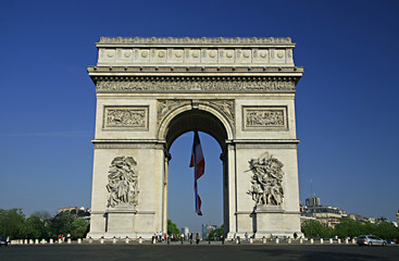 Fototapeta na wymiar Arc de Triomphe Paris