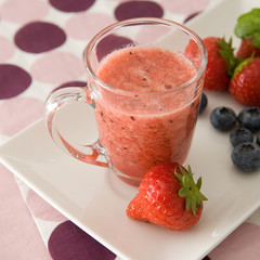 Smoothie Fraises et Myrtilles #2