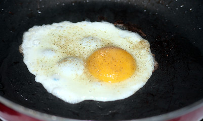 Das Spiegelei zum Frühstück