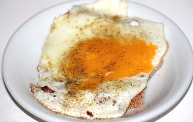 Das Spiegelei zum Frühstück