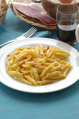 Garganelli allo speck - Primi Trentino Alto Adige