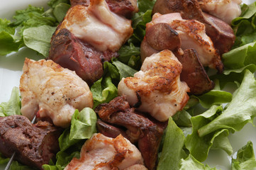 Spiedini di fegato e animelle - Antipasti Trentino Alto Adige