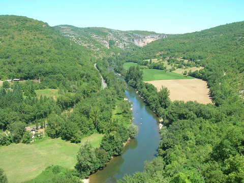 Cano&euml;-kayak dans l'Aveyron