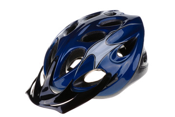 Fototapeta premium .Bicycle helmet isolated on a white background