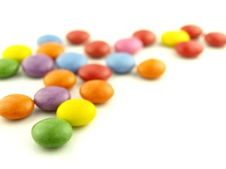 Obraz premium sweet candys very close