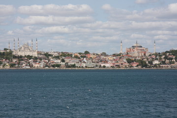 Fototapeta na wymiar Hagia Sophia und Blaue Moschee