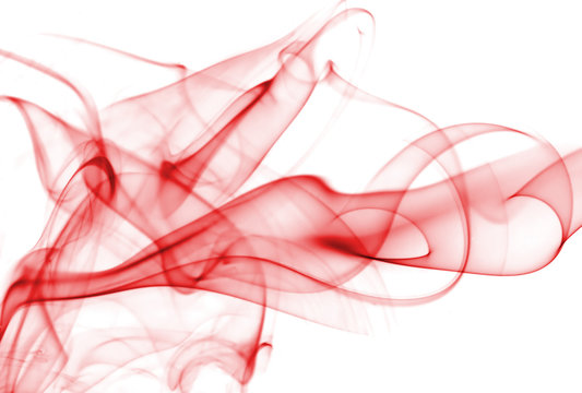 Image of abstract shapes on white background